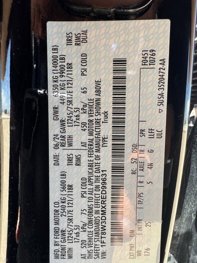 2024 Ford F-350SD XLT DRW