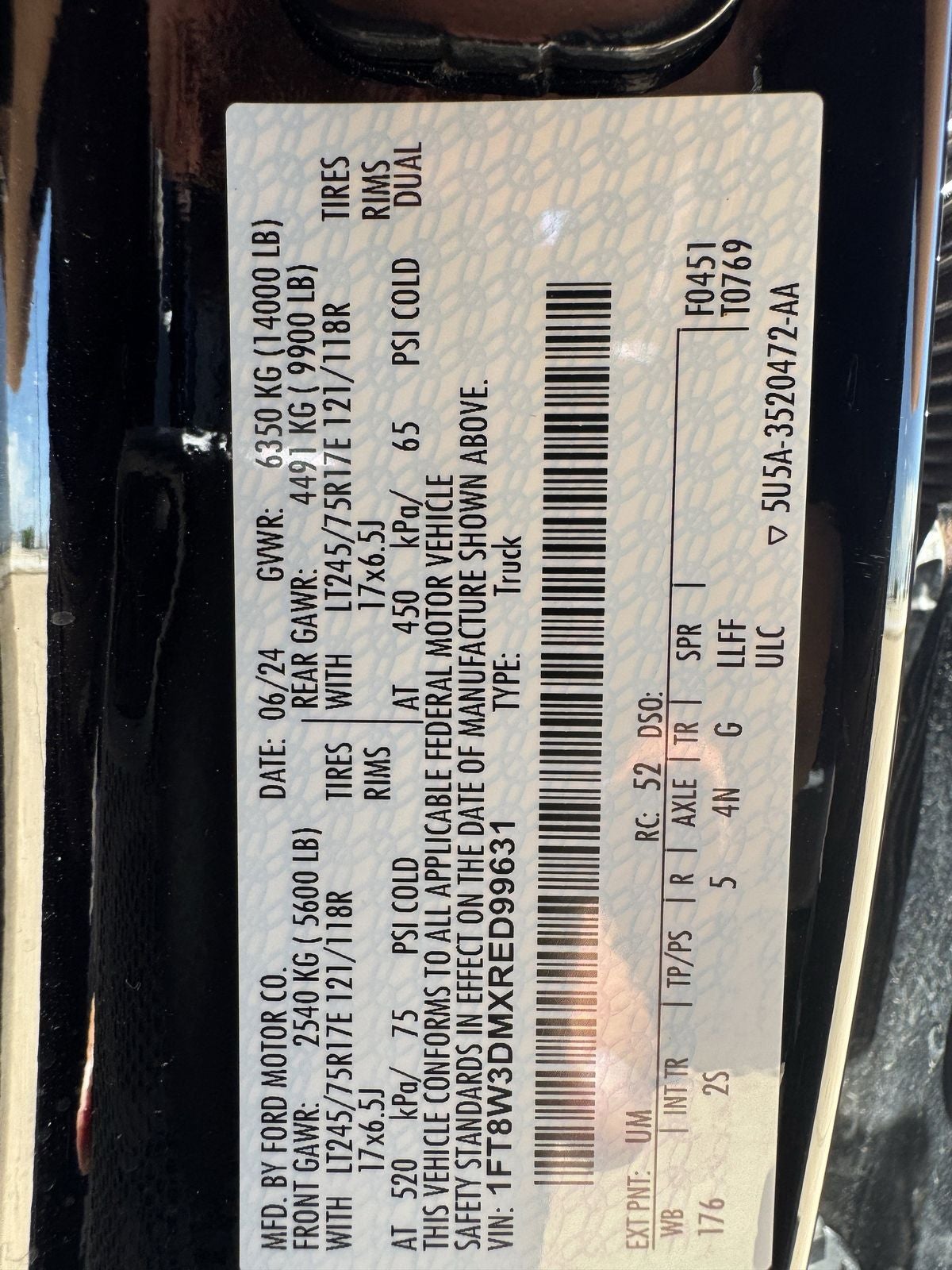 2024 Ford F-350SD XLT DRW