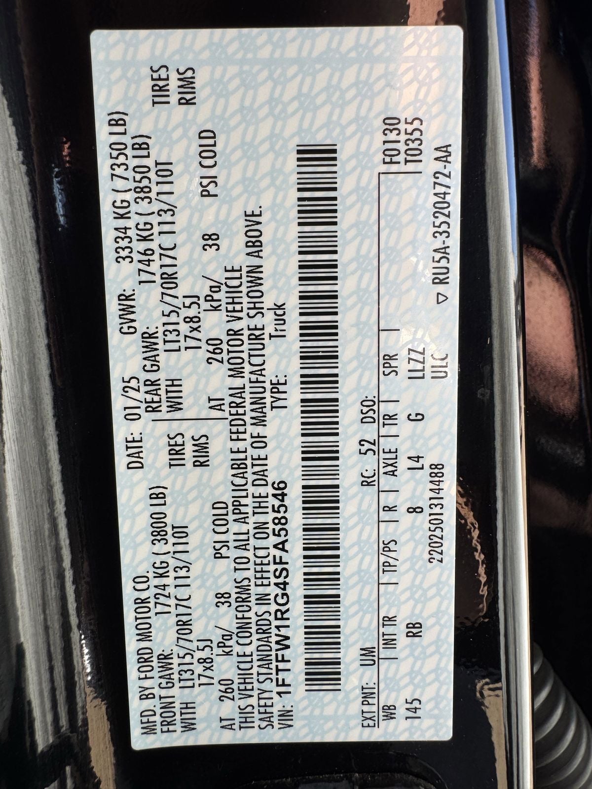 2025 Ford F-150 Raptor