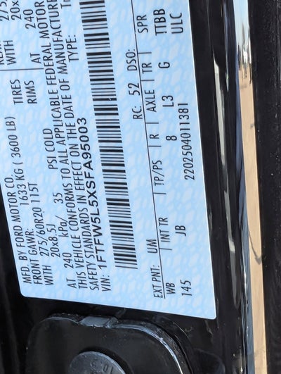 2025 Ford F-150 Lariat