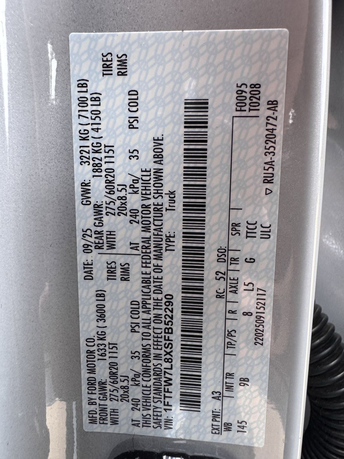 2025 Ford F-150 Platinum