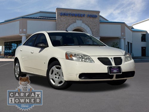 2008 Pontiac G6 Value Leader