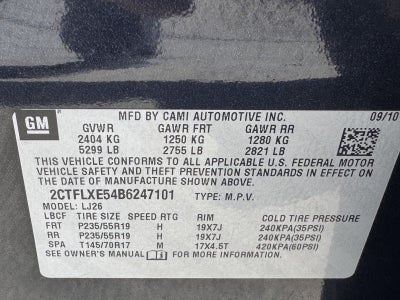 2011 GMC Terrain SLT-2