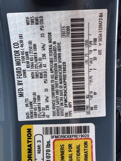 2023 Ford Bronco Sport Outer Banks