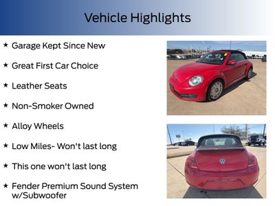 2013 Volkswagen Beetle 2.5L
