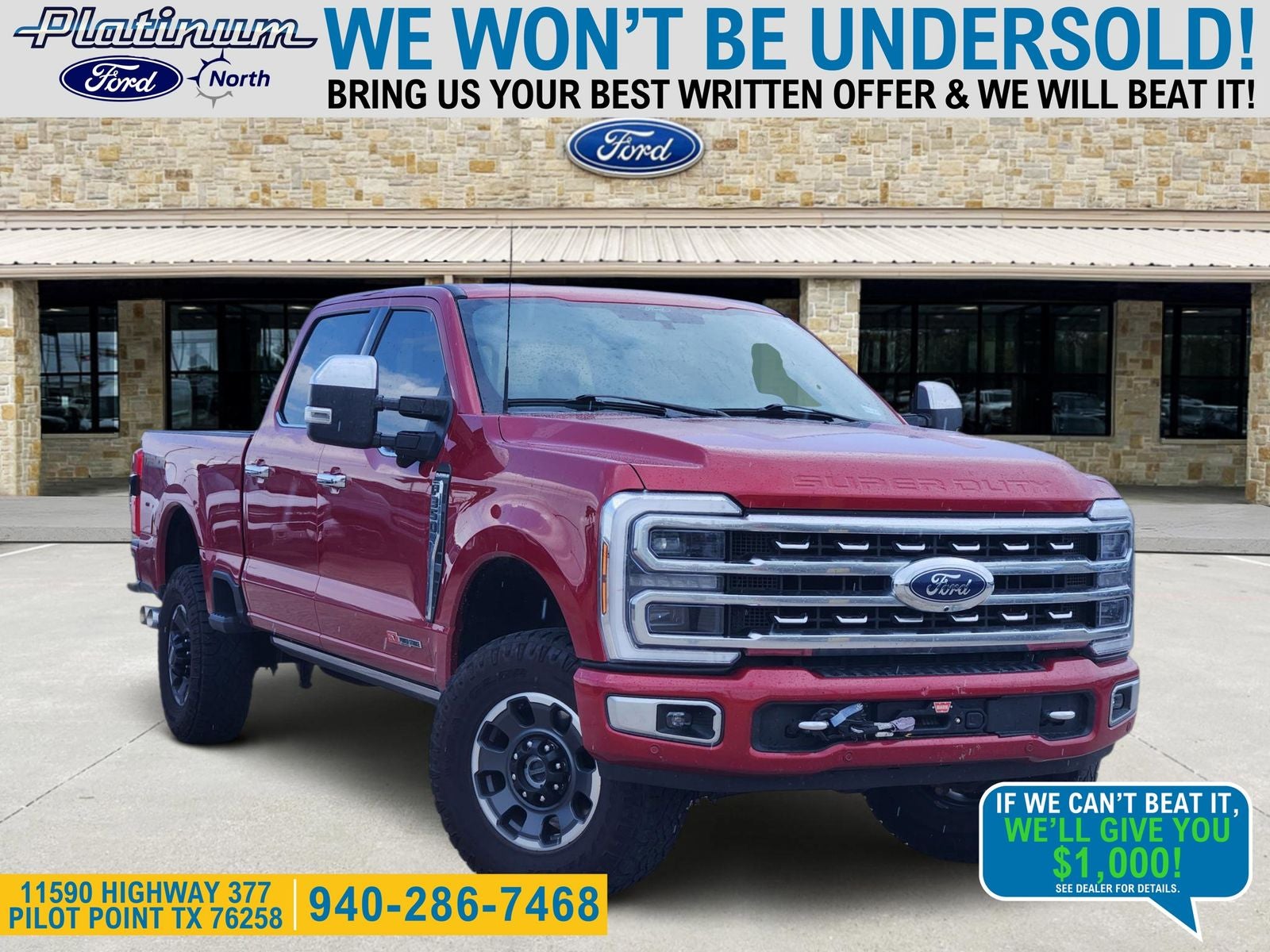 2024 Ford F-350SD Platinum Tremor