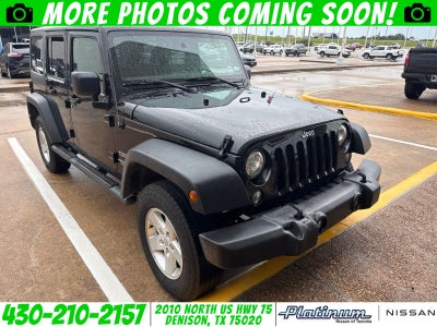 2017 Jeep Wrangler Unlimited Sport