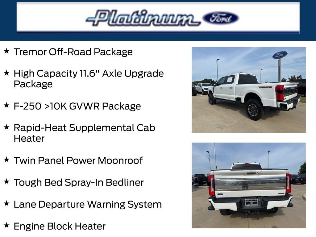 2024 Ford F-250SD Platinum