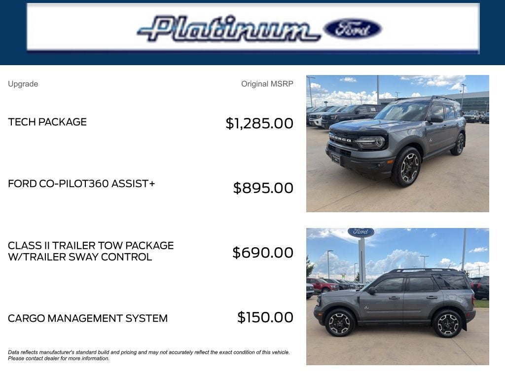 2022 Ford Bronco Sport Outer Banks