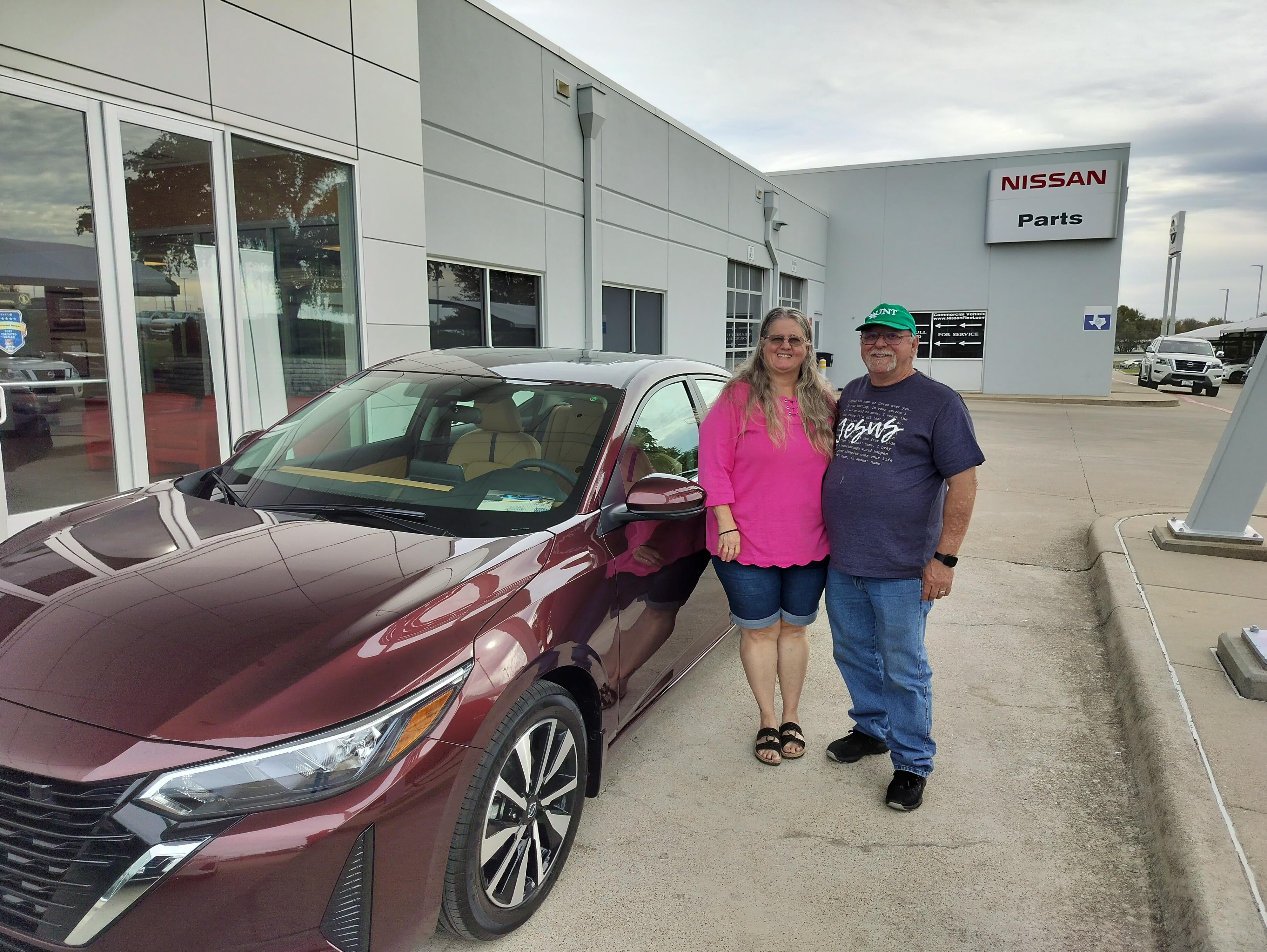 customers with new car